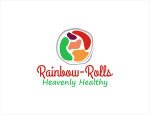 Rainbow-Rolls | Logo Design by BNdesigner