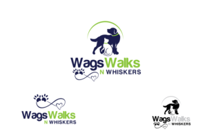 Diseño de Logo por #hashtag_DEsigN para Wags Walks n Whiskers | Diseño: #26962788