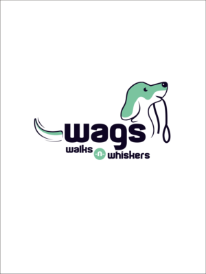 Wags Walks n Whiskers | Logo Design by warkaddarshan 2
