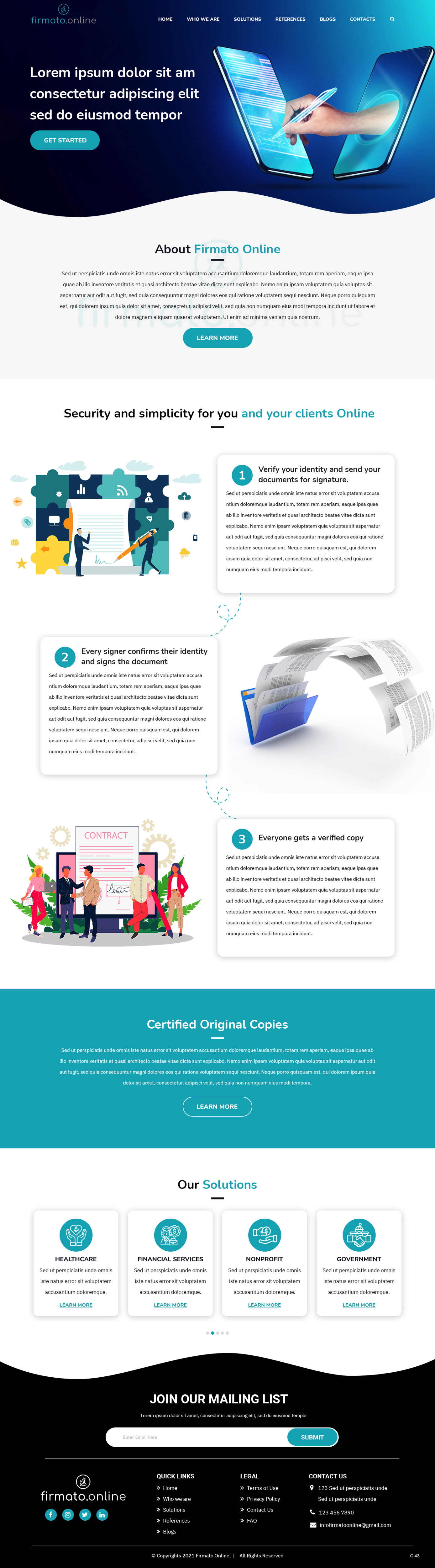 Wordpress Design by pb for Payoff Srl | Design #26967958