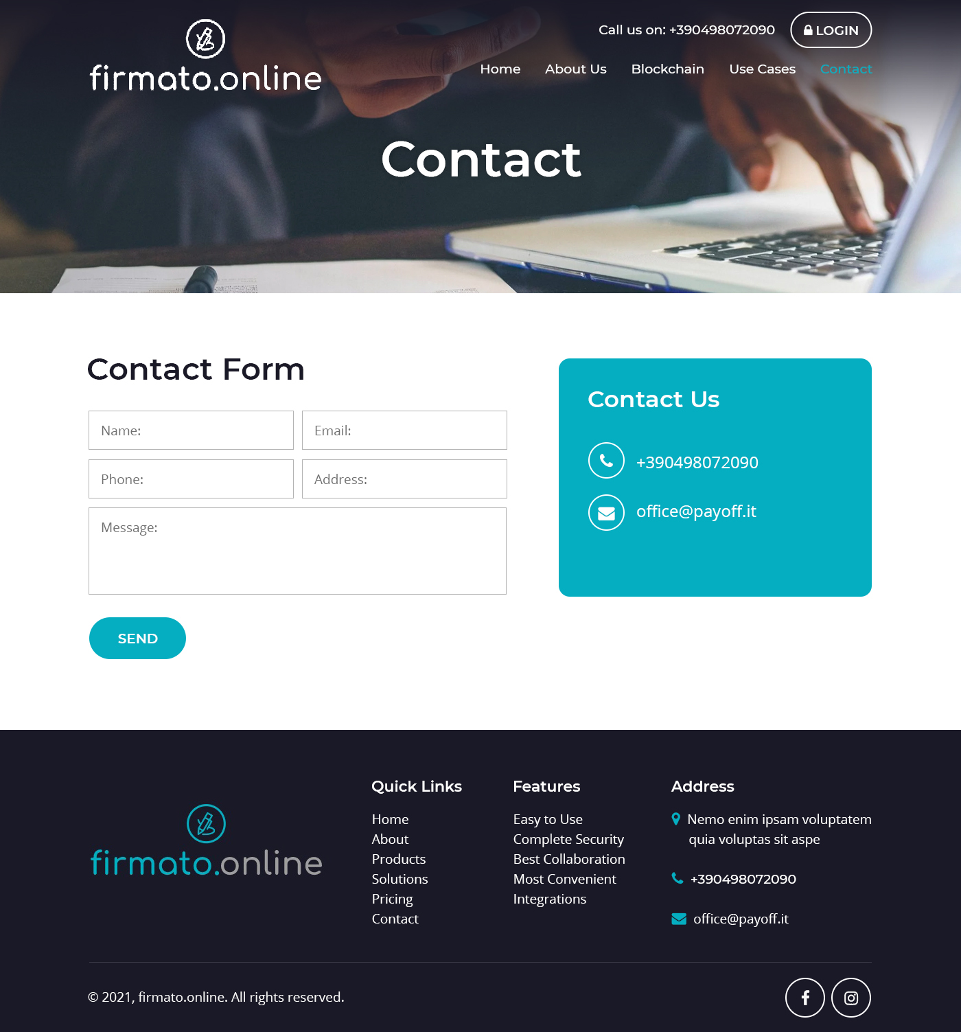WordPress-Design von Starlyn DS für Payoff Srl | Design #27019782