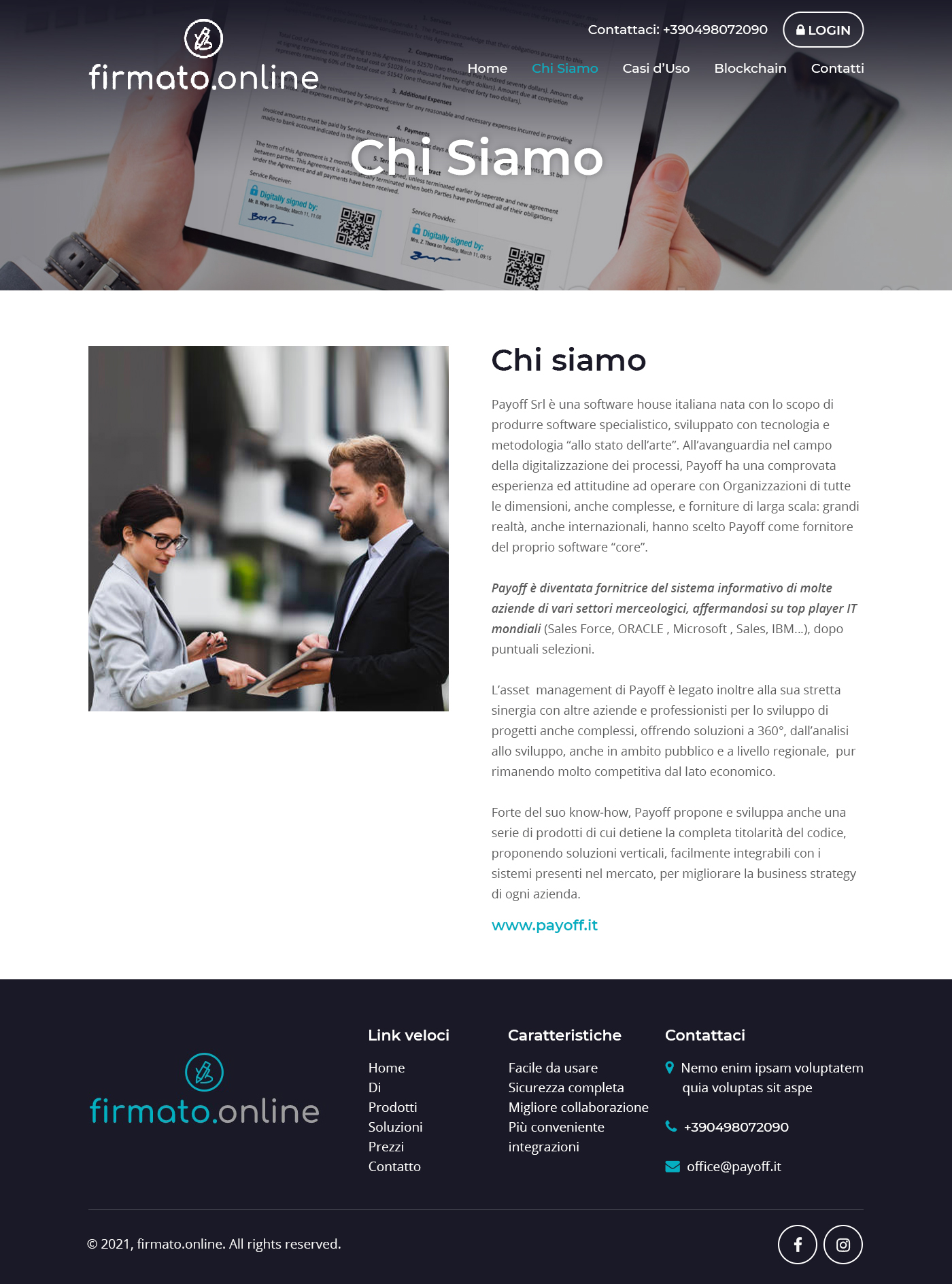 WordPress-Design von Starlyn DS für Payoff Srl | Design #27048751