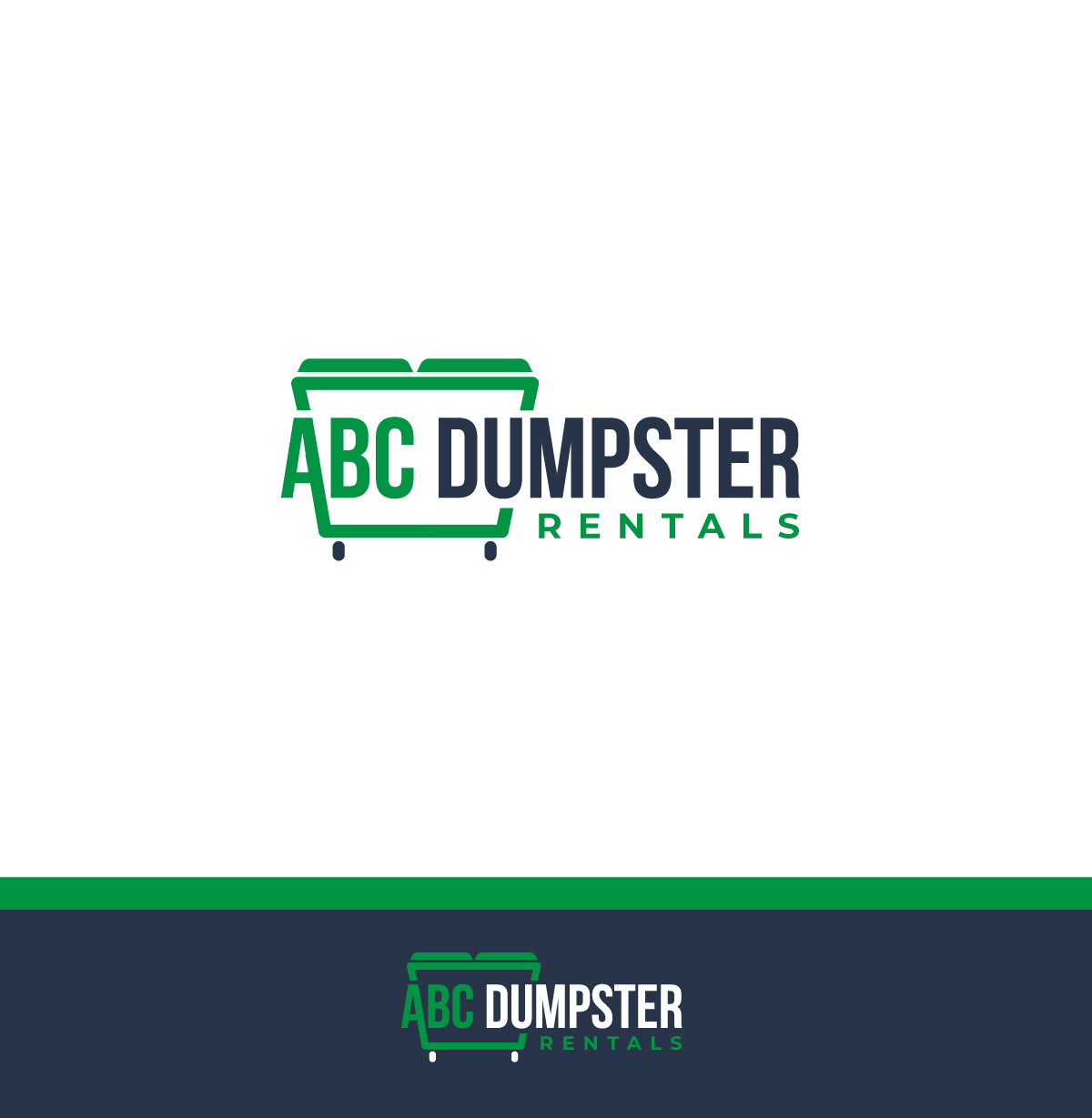 Logo Design by ecorokerz for ABC DUMPSTER RENTALS | Design #26965957
