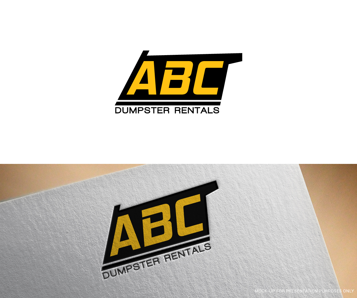 Logo-Design von kimcam für ABC DUMPSTER RENTALS | Design #27009452
