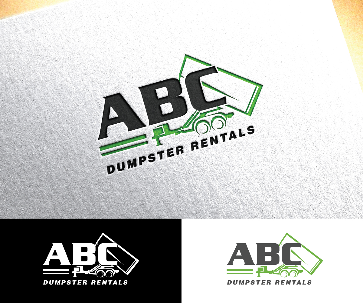 Logo Design by step forward 2 for ABC DUMPSTER RENTALS | Design #26965794