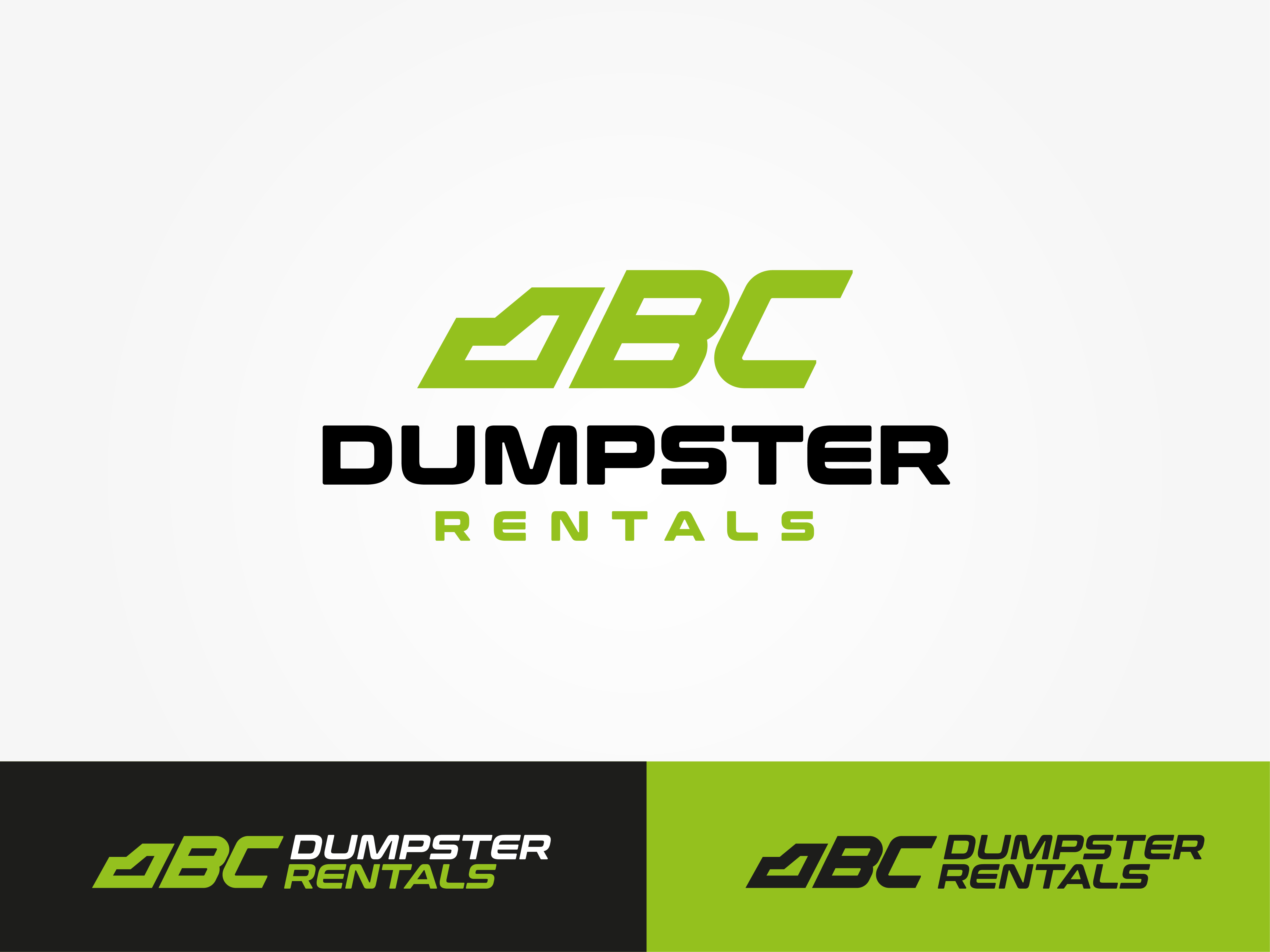 Logo-Design von Jet-D für ABC DUMPSTER RENTALS | Design #26999263