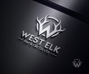 Business Logo - Hay & Cattle - Elk | Diseño Gráfico por Ankita B
