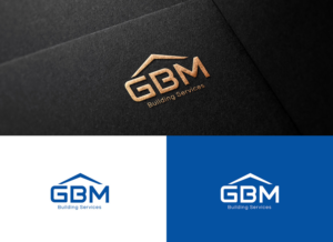 GBM with a supportive text of "Building Services" | Logo Design by lnb...