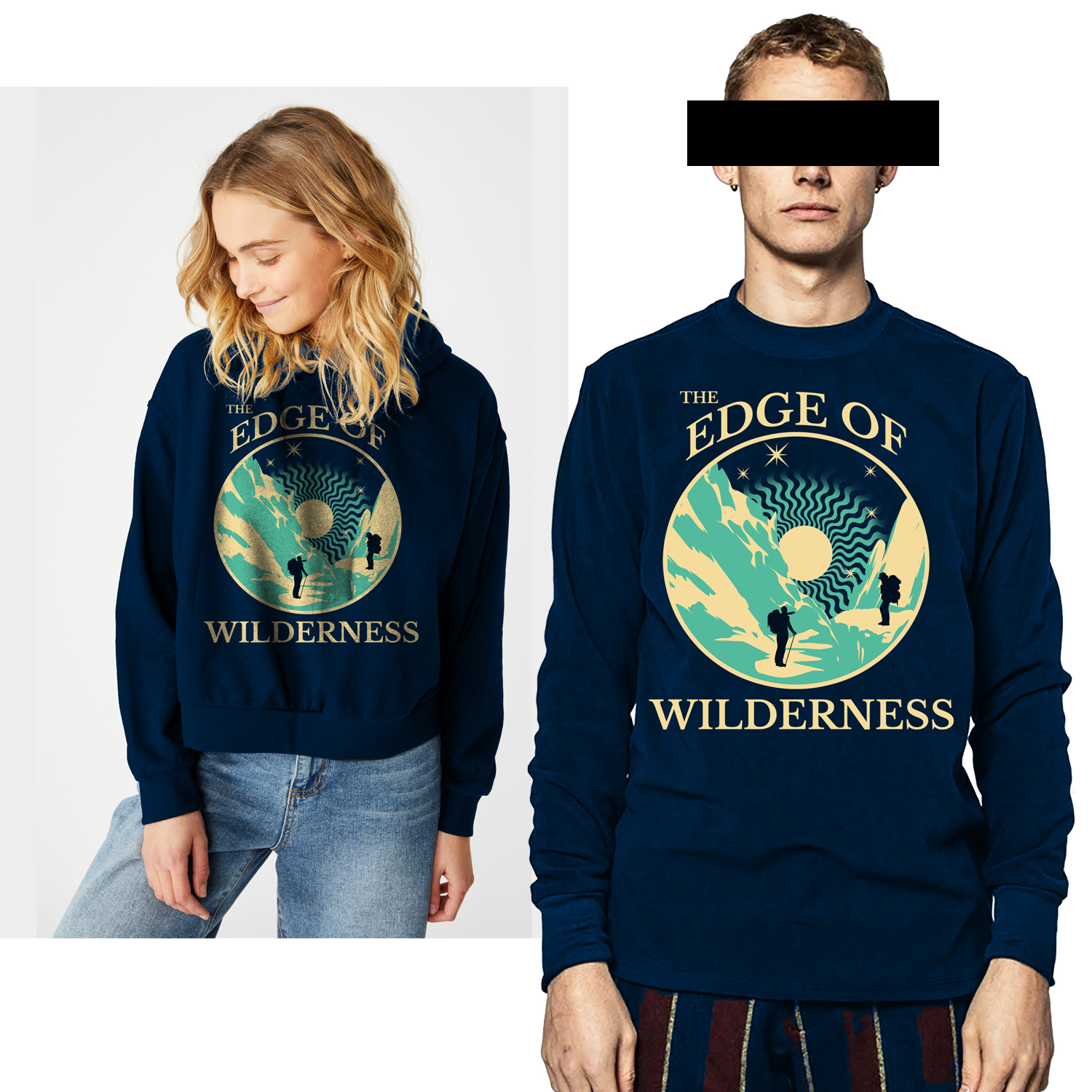 T-Shirt-Design von Heydale für Edge Wilderness Apparel Co. | Design #26968027