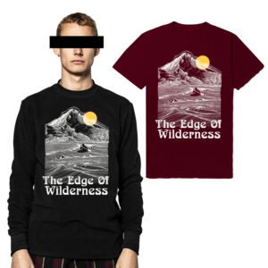 T-shirt Design by Heydale for Edge Wilderness Apparel Co. | Design: #26968029