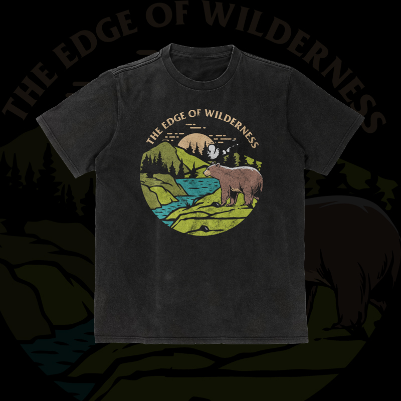 T-shirt Design by Bayu_susilo for Edge Wilderness Apparel Co. | Design #26972649