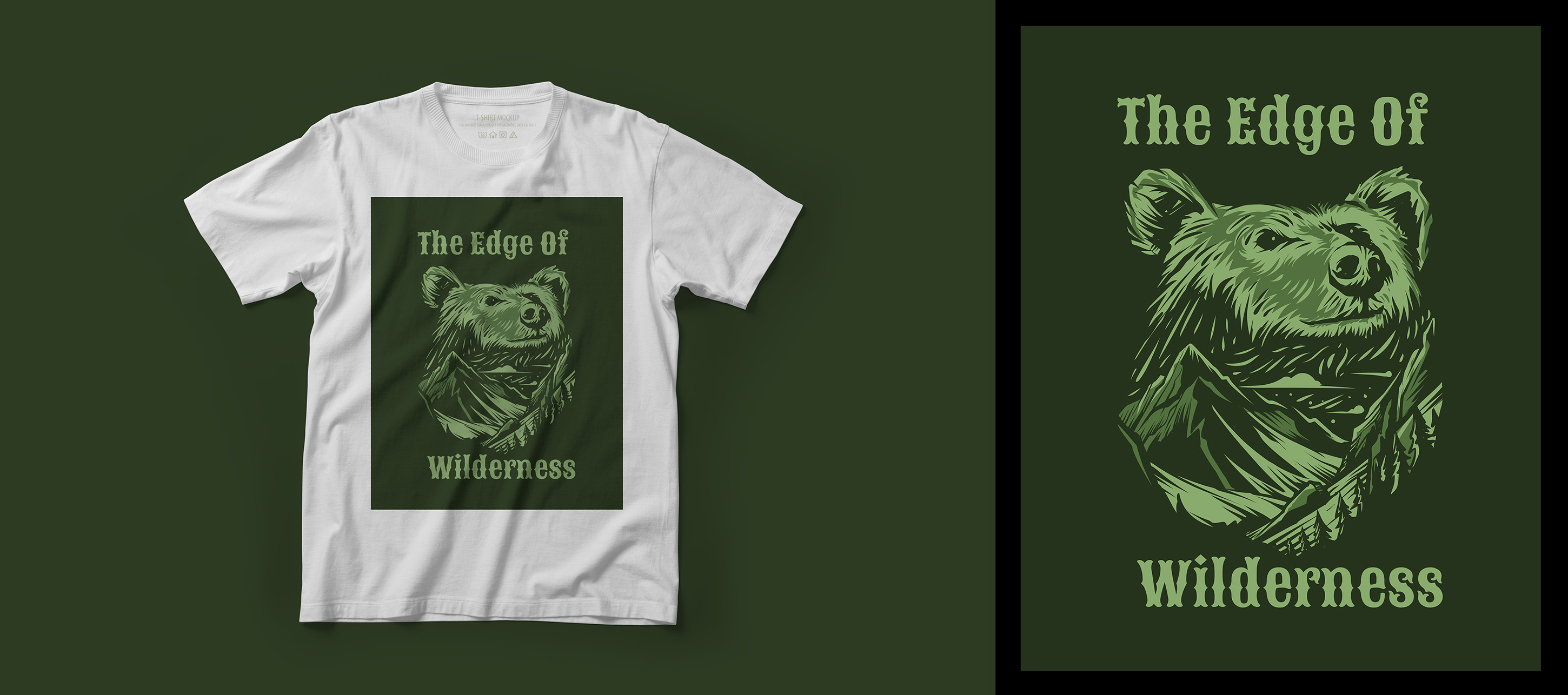 T-shirt Design by lnb... for Edge Wilderness Apparel Co. | Design #26974687