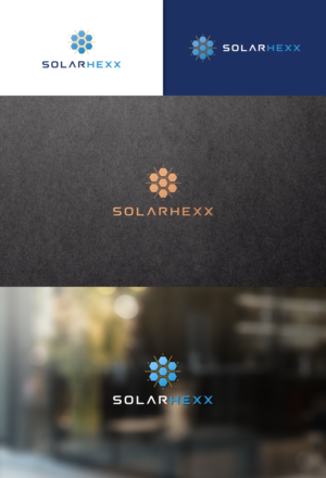 SolarHexx | Logo Design by Paperfox Designs