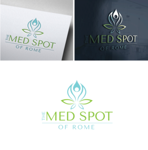 The Med Spot of Rome     or    The Med Spot of Rome NY | Logo Design by HEAVEN ART