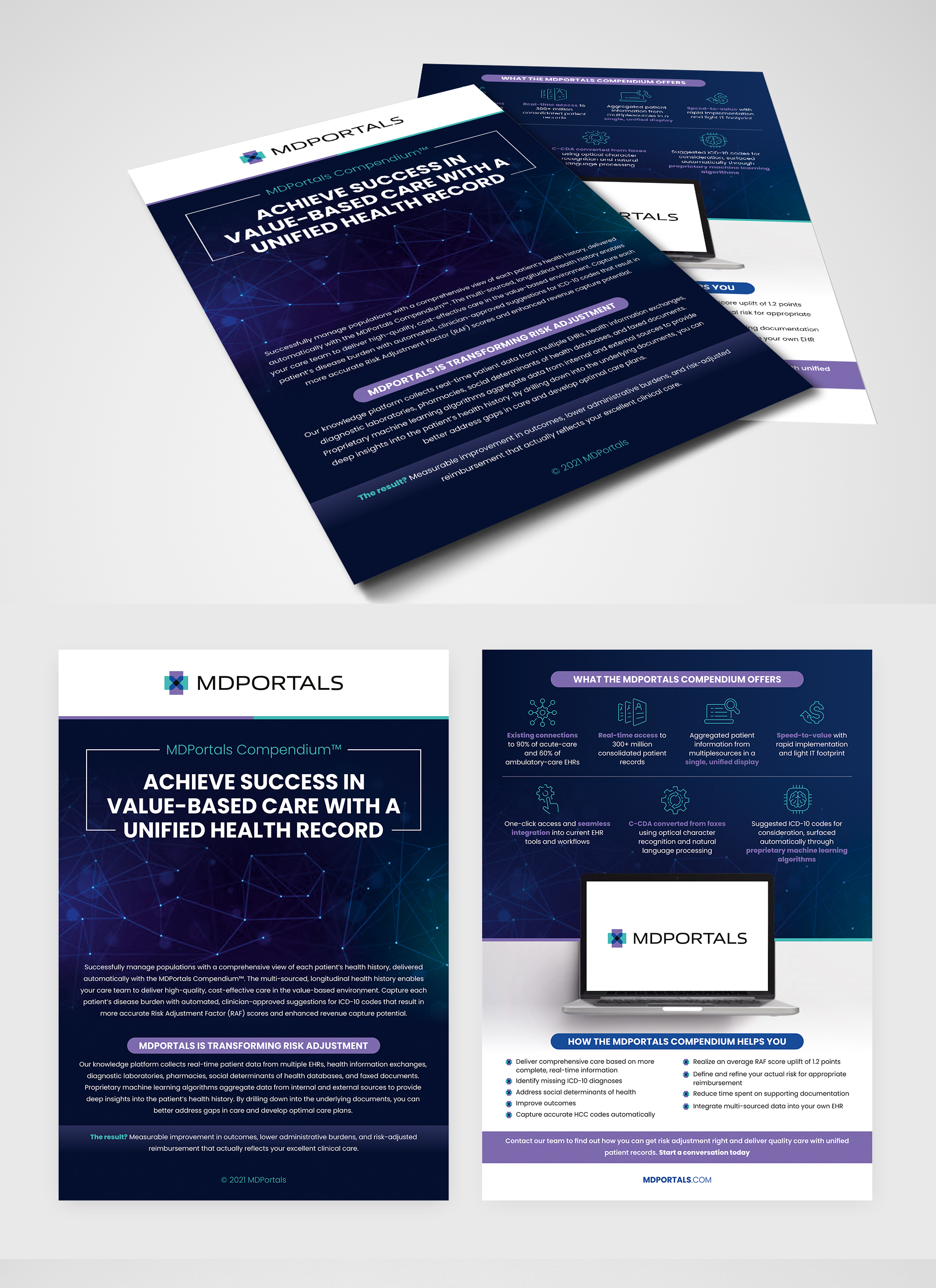 Flyer Design by Fat Bat Man for MDPortals | Design #26965723