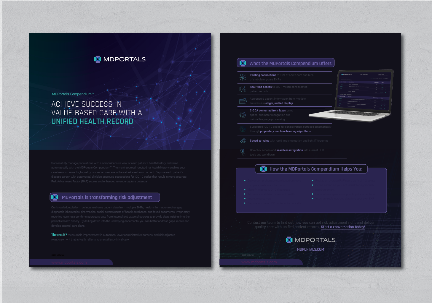 Flyer Design by alex989 for MDPortals | Design #26984333