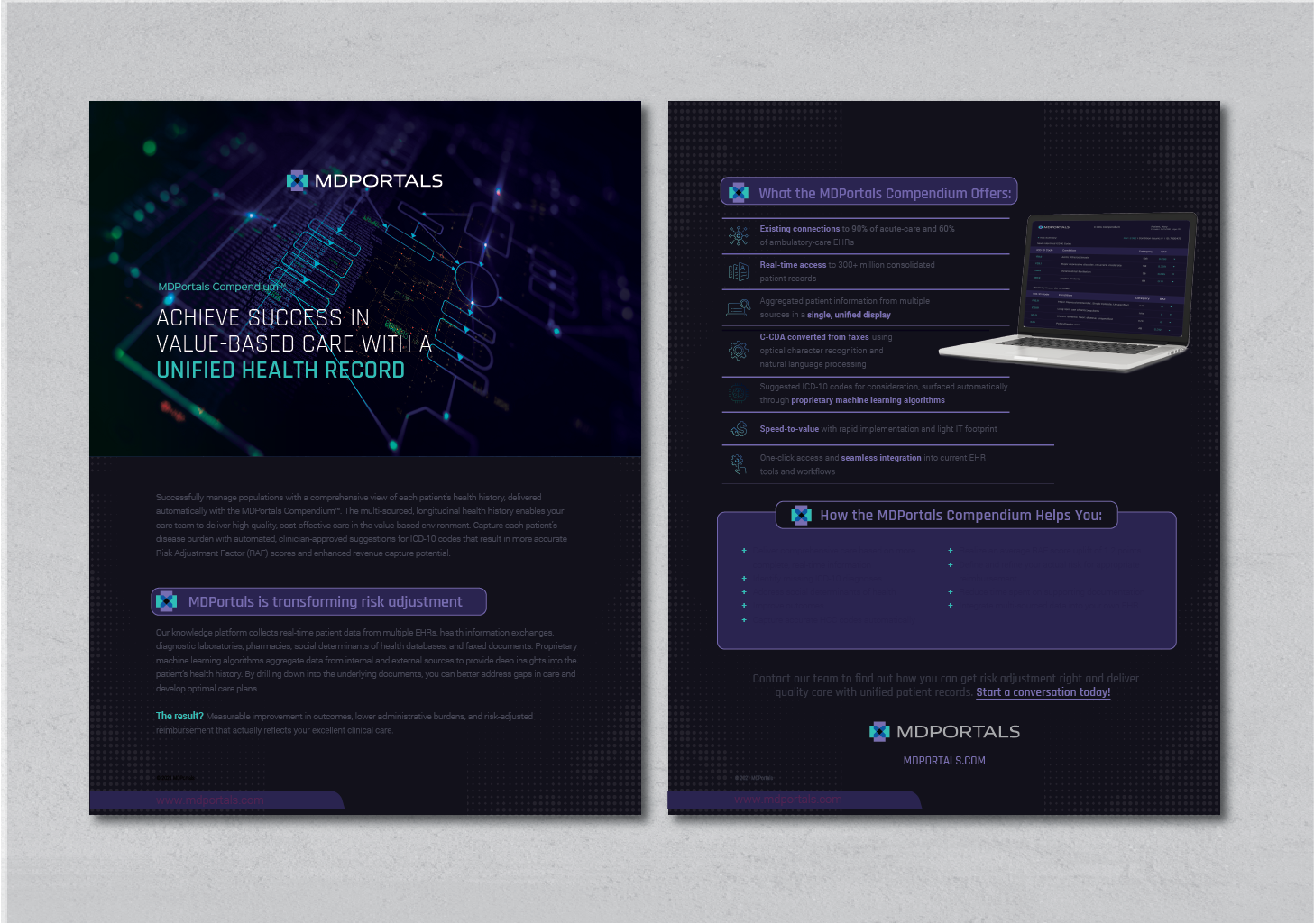 Flyer Design by alex989 for MDPortals | Design #26984359