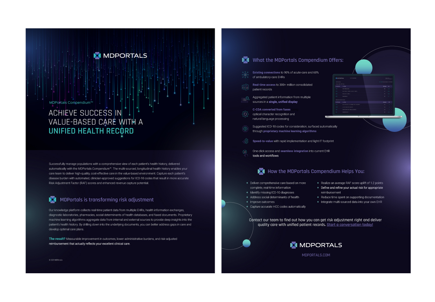 Flyer Design by lionx for MDPortals | Design #26977225