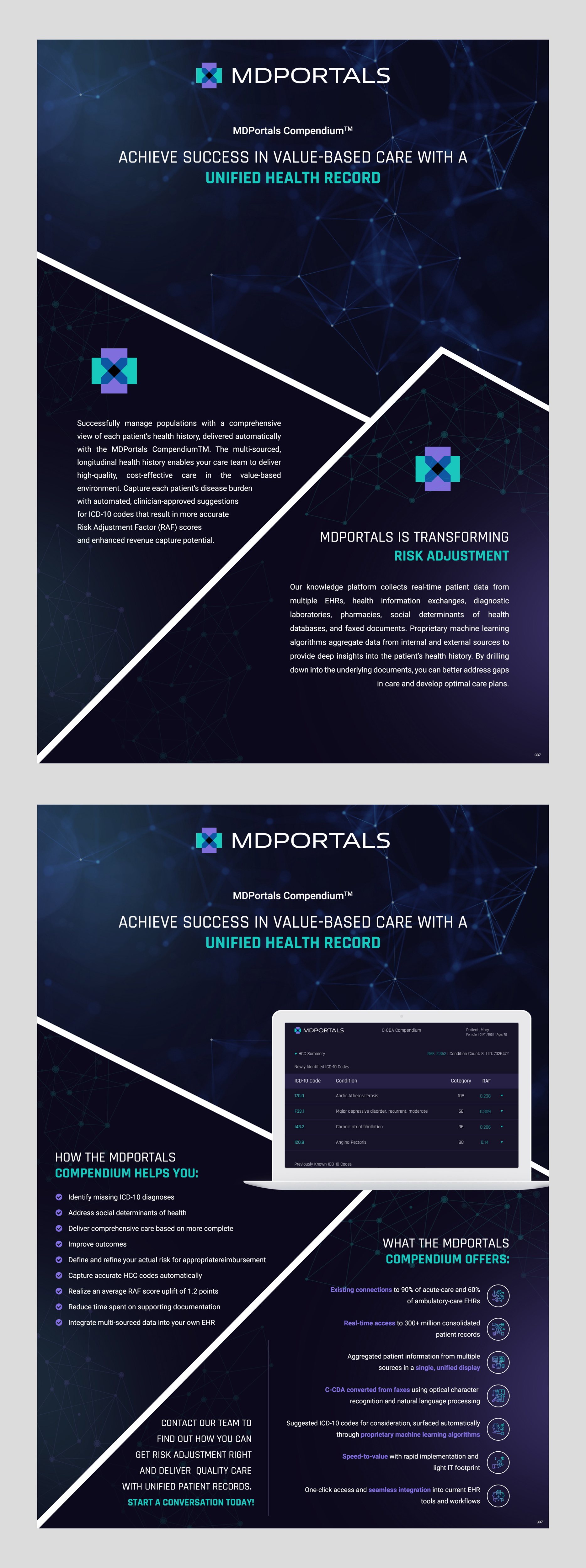 Flyer Design by pb for MDPortals | Design #26967973