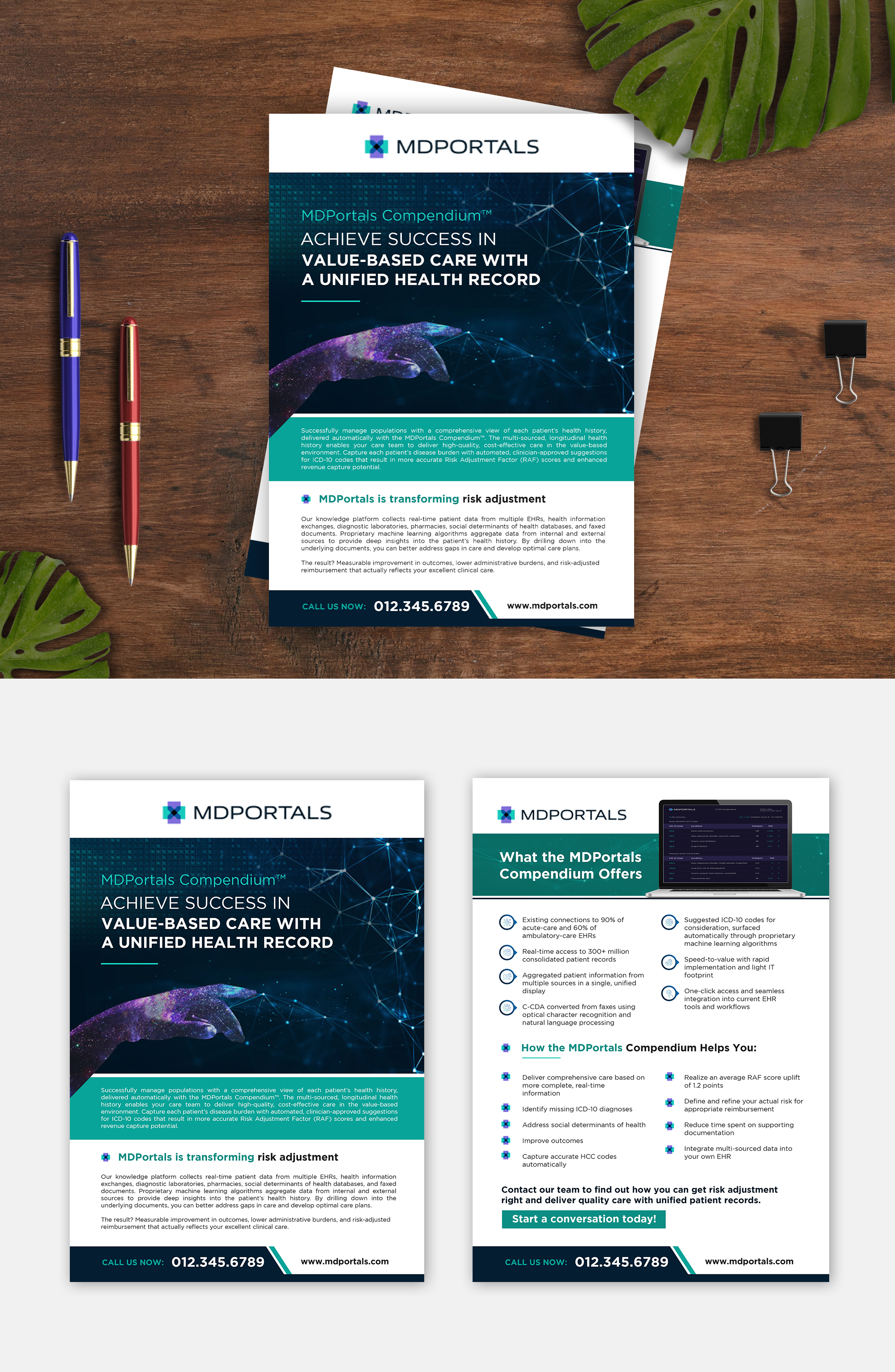Flyer Design by debdesign for MDPortals | Design #26967341