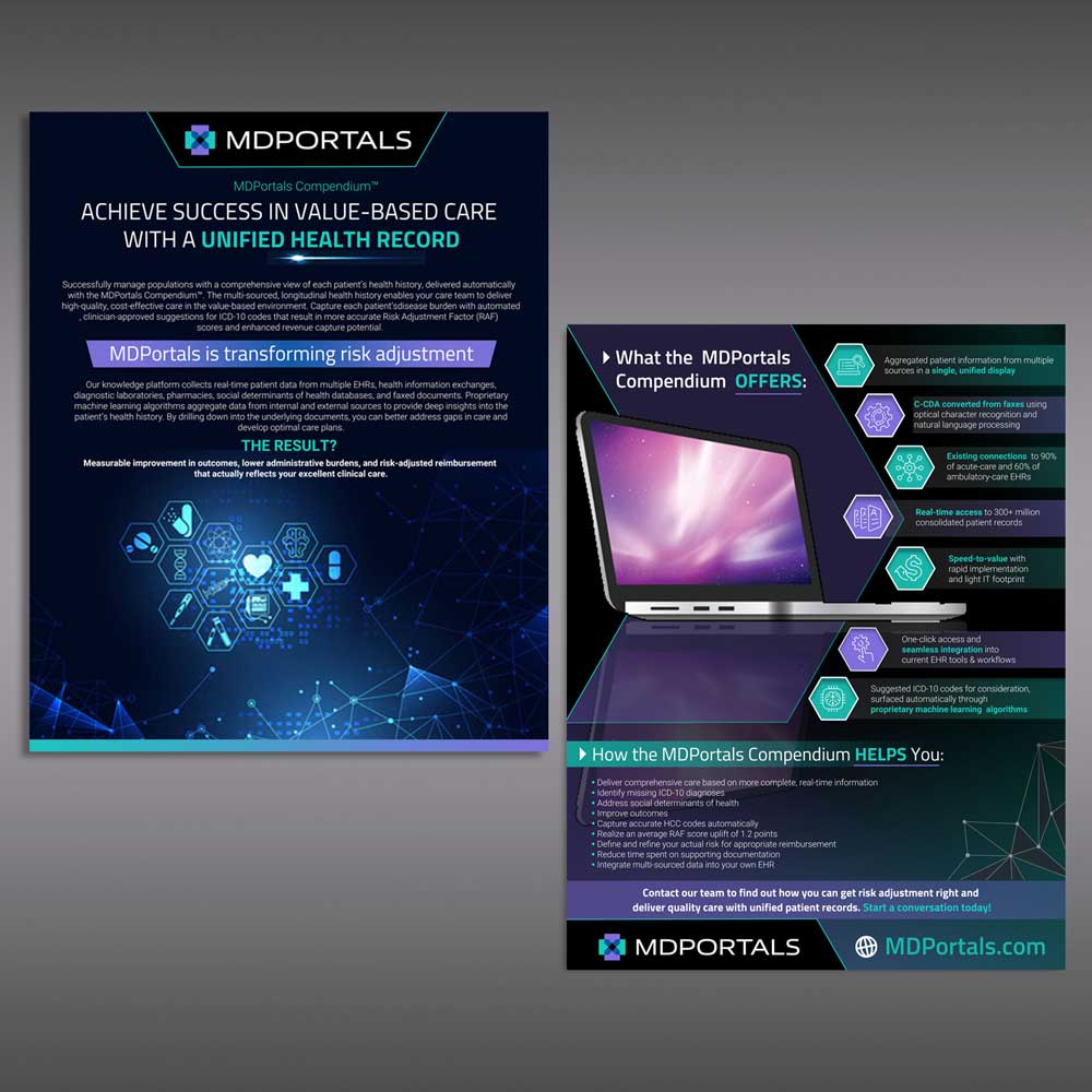 Diseño de Flyer por DA. para MDPortals | Diseño #26965346