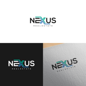 NEXUS  (top). Real Estate (bottom) | Logo Design by Kkanti