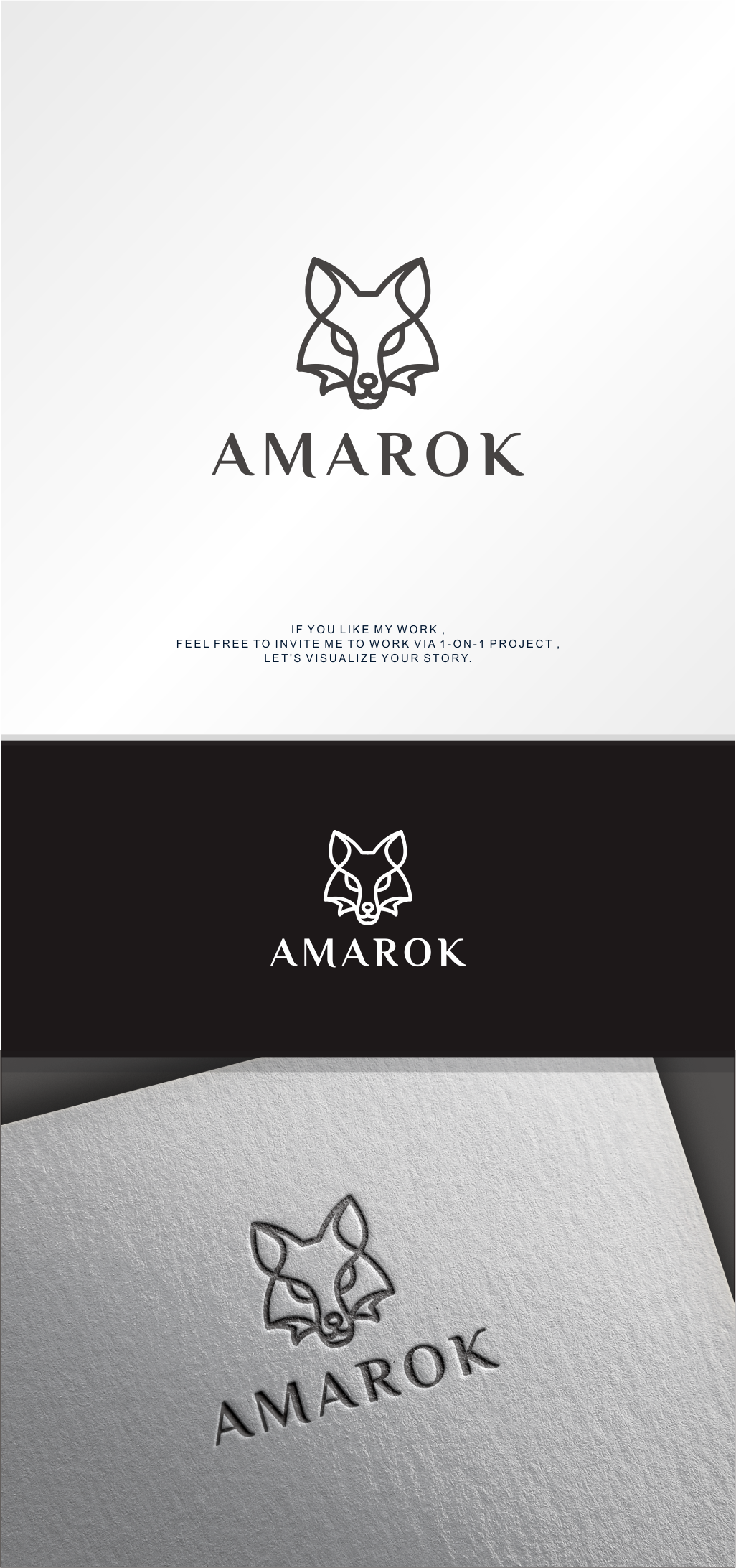 Logo Design by MASH Std for AMAROK Clothing  | Design #26984320