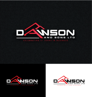 Dawson and Sons Ltd. Celebrating 51 years in Business | Logo Design by step forward 2