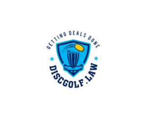 DISCGOLF.LAW   Getting Deals Done | Diseño de Logo por ecorokerz