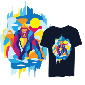 T-shirt Design by dskyvbc