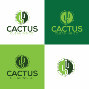 Business is called Cactus Cleaning Co. Cleaning business,  | Logo Design by Veronica 10