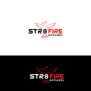 STR8 FIRE APPAREL | Logo Design by sankar999