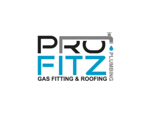 Pro Fitz Plumbing, Gas Fitting & Roofing | Logo Design by MagicMan 3