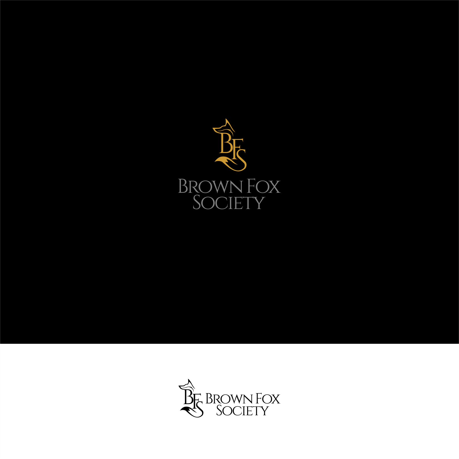 Logo Design by Arham Hidayat for Brown Fox Society | Design #26989030