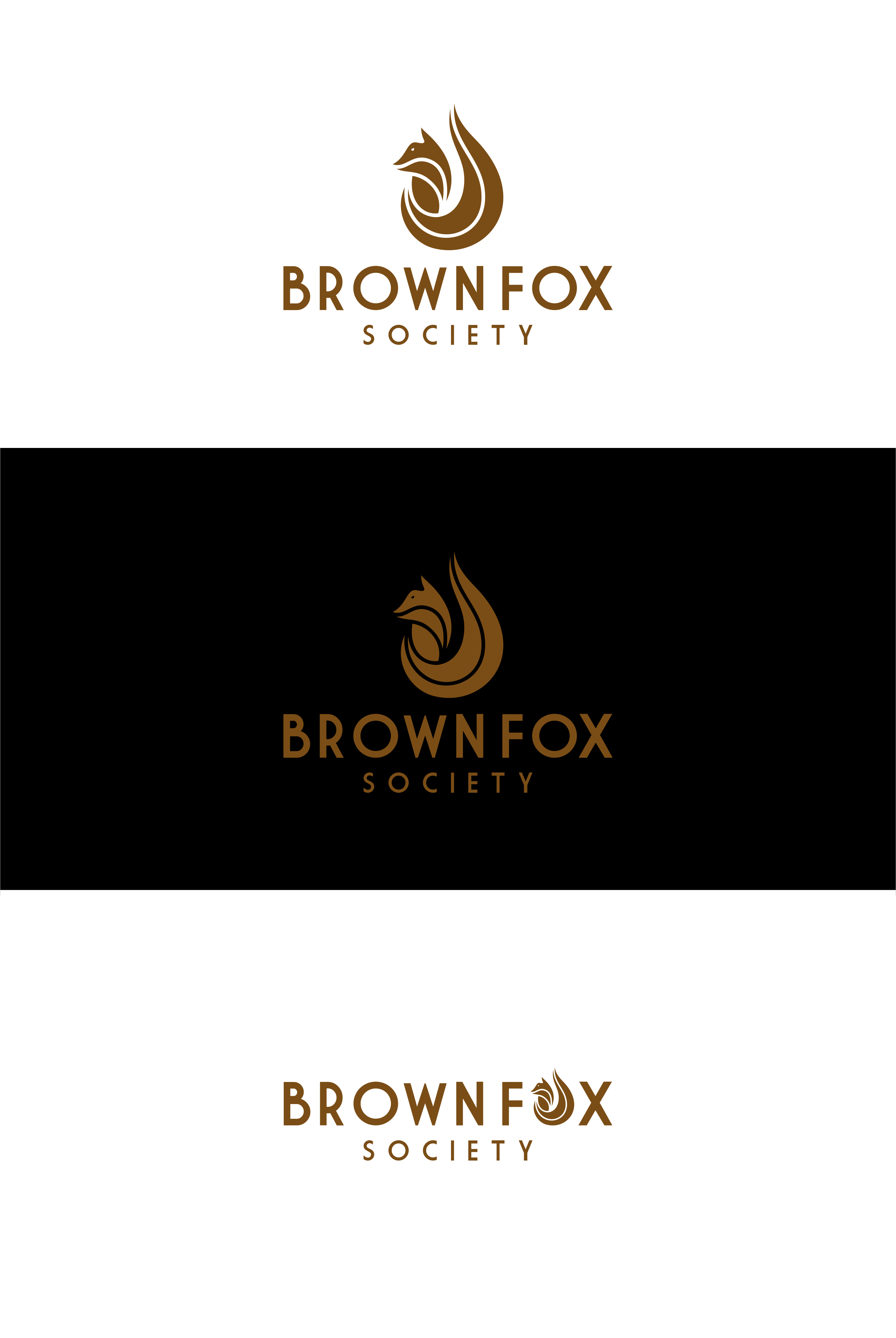 Logo Design by HARIQ for Brown Fox Society | Design #26974984