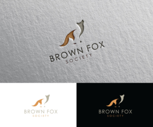 Brown Fox Society | Design de Logo par Iris 3