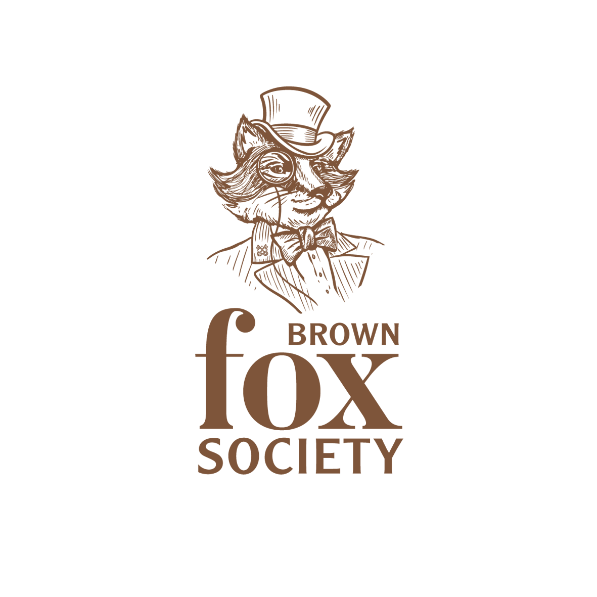 Logo Design by Samantha Ward Design for Brown Fox Society | Design #27068922