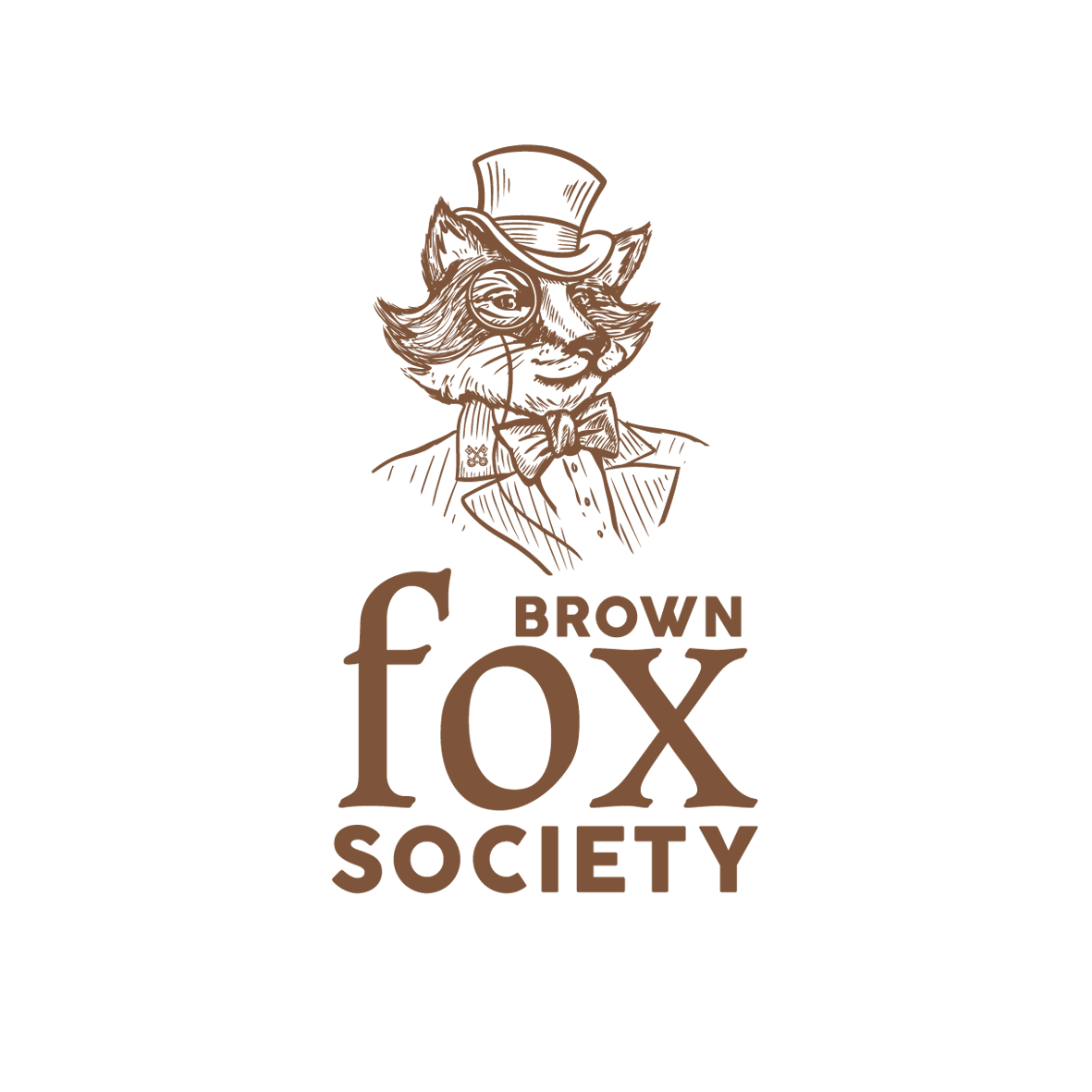 Logo Design by Samantha Ward Design for Brown Fox Society | Design #27068927