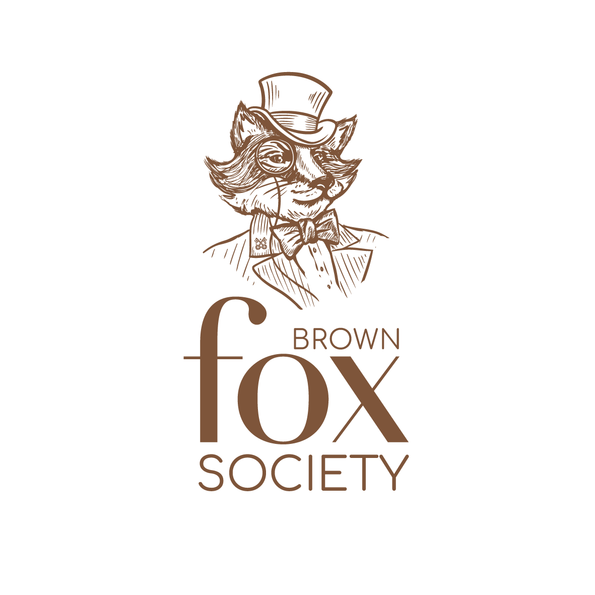 Logo Design by Samantha Ward Design for Brown Fox Society | Design #27068929