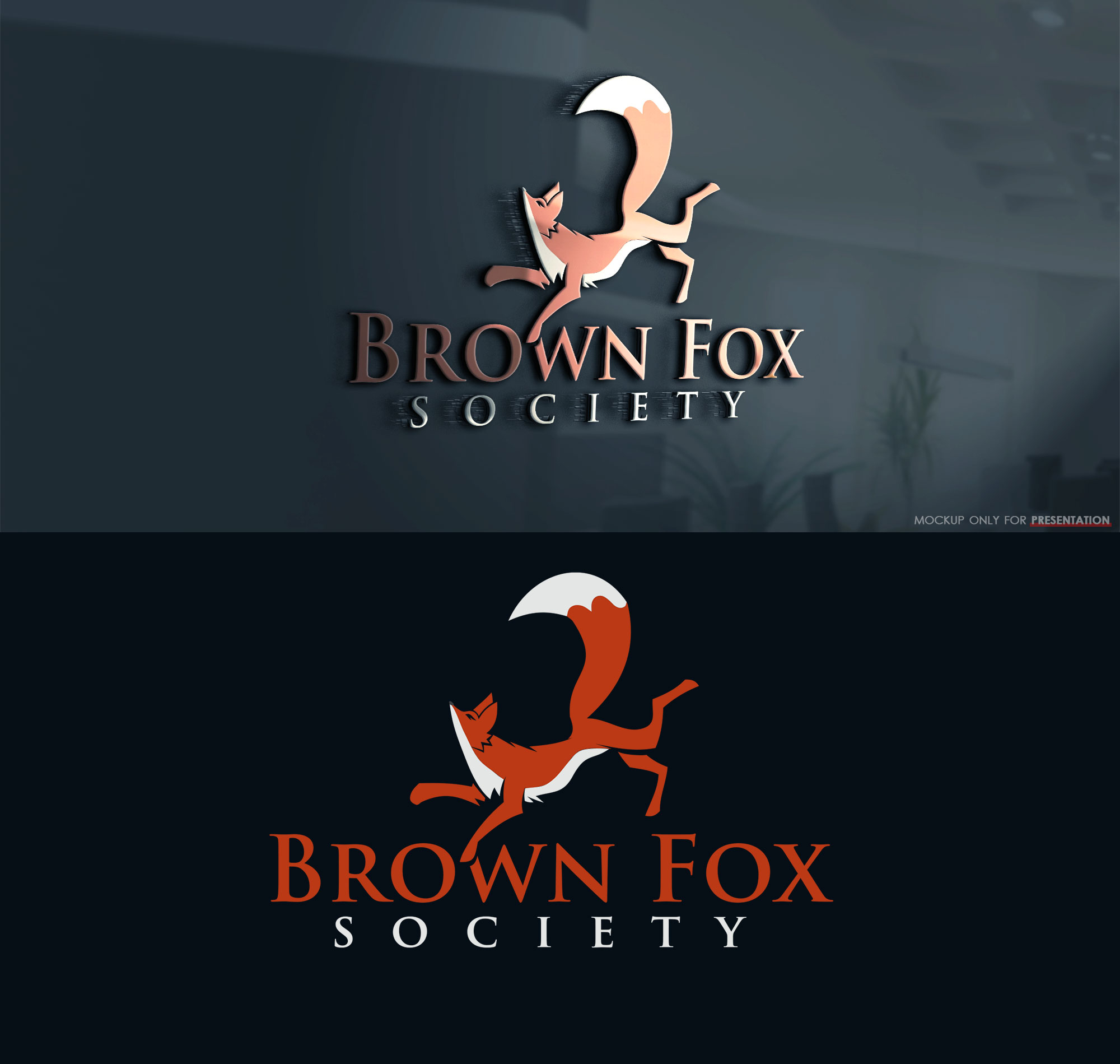 Logo Design by Mono.co for Brown Fox Society | Design #26972952