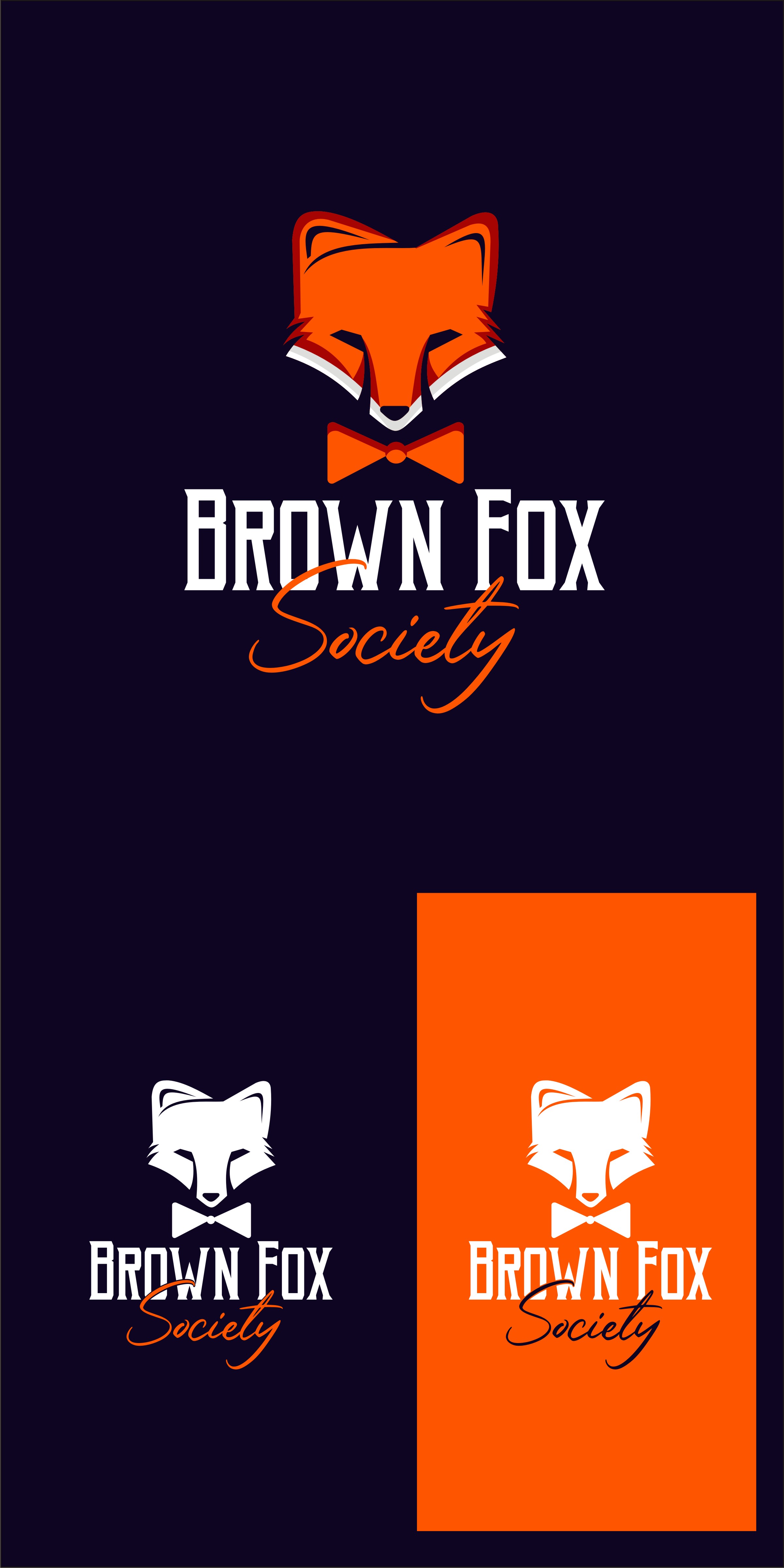 Diseño de Logo por warkaddarshan 2 para Brown Fox Society | Diseño #26974653