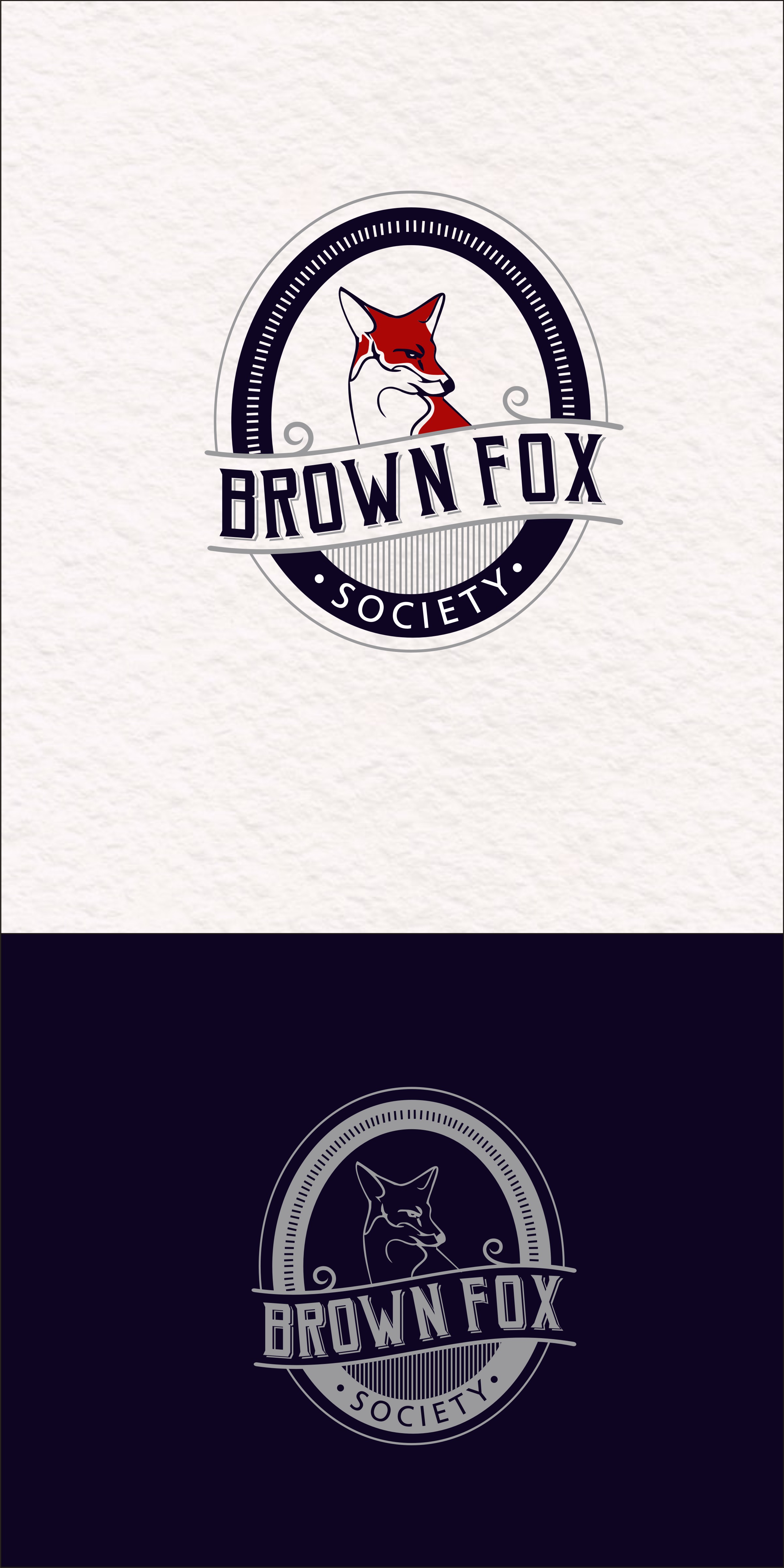 Diseño de Logo por warkaddarshan 2 para Brown Fox Society | Diseño #26976113