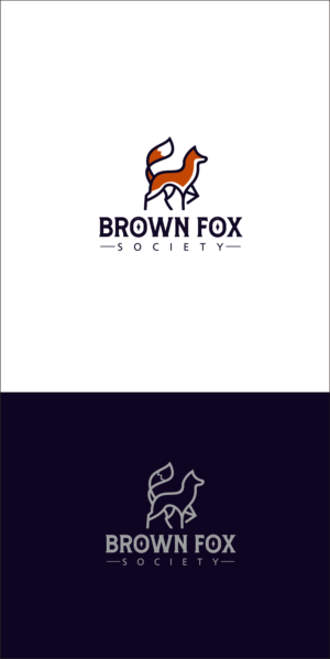 Logo Design by warkaddarshan 2 for Brown Fox Society | Design #26977594