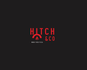 HITCH CO (name of business) Wood Fired Pizza (would like to have in a different font) | Logo Design by Hiccups Design