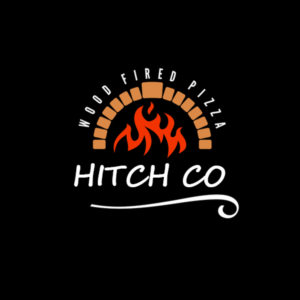 HITCH CO (name of business) Wood Fired Pizza (would like to have in a different font) | Logo Design by Titan Eagle