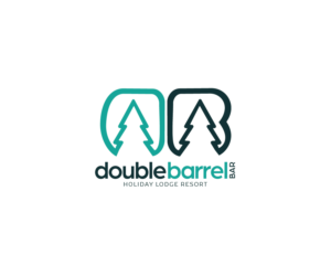 Double Barrel Bar.  With/Without, Holiday Lodge Resort | Design de Logo par aussieshayno