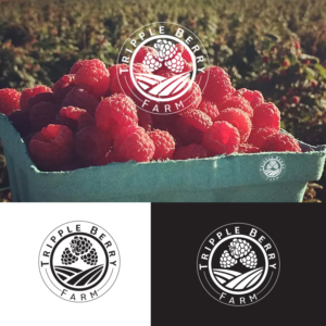 Tripple Berry Farm | Logo Design by Aaaron