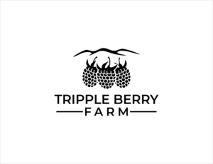 Tripple Berry Farm | Logo Design by BNdesigner