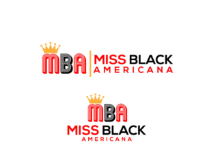 Miss Black Americana  | Logo Design by ZJ Design