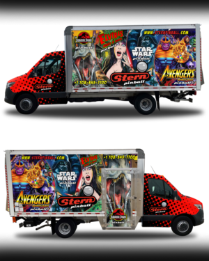 Diseño de Rotulación de Vehículo por RubelRir para Operation Pinball  | Diseño: #26987931